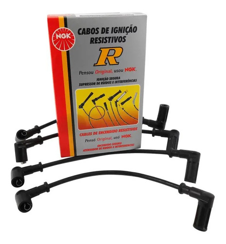 Cables De Bujia Ngk Fiat Sc-t46 Fiorino 1.5 92 / Brasil