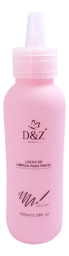 Loção De Limpeza P/ Pincel Manicure Nail Designer 100ml- D&z Cor Transparente