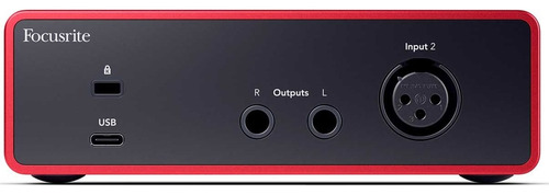 Focusrite Scarlett Solo 4th Gen Interfaz De Audio