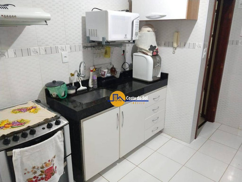 Excelente Apartamento Com 2 Dormitórios À Venda, 80 M² Por R$ 295.000,00 - Recreio - Rio Das Ostras/rj - Ap0703