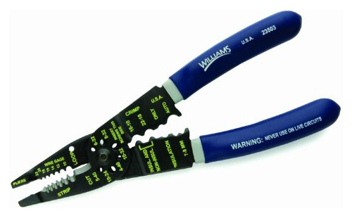 Williams 23503 Pelacables Frontal Combinado Multiusos