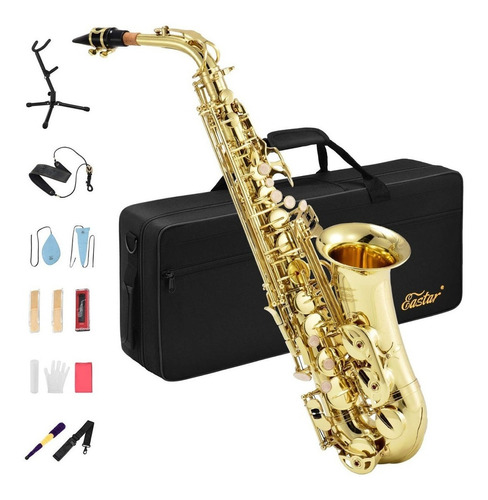 Saxofon Alto Eastar As-¿ Con Funda Y Accesorios (xmp)