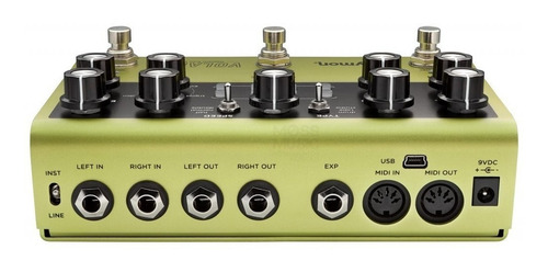 Pedal de efeito Strymon Volante Magnetic Echo Machine verde