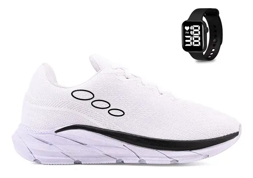 Kit Tenis Esportivo Masculino Feminino Academia + Relogio
