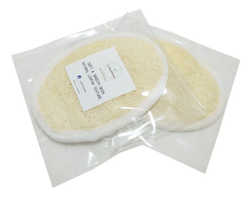 Set Of 3, Natural Exfoliating Loofah Luffa Loofa Back Sponge