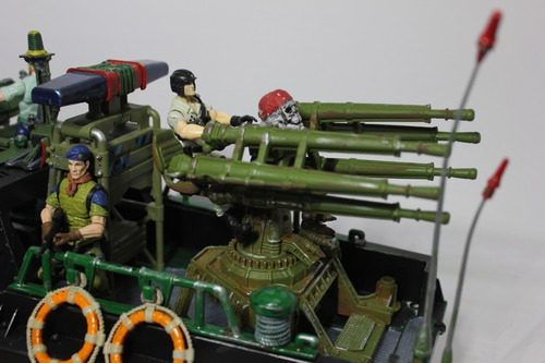G.i.joe Figuras Y Vehículos Compatibles Bote D Asalto Custom (Usado)