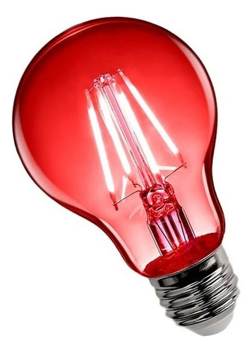 Lámpara Led Filamento Color Interelec Color de la luz Rojo