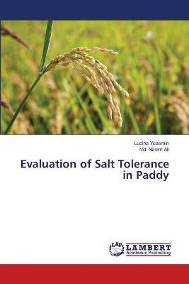 Libro Evaluation Of Salt Tolerance In Paddy - Ali Md Nasim