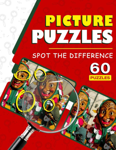Libro: Picture Puzzles Spot The Difference Book: Picture Puz