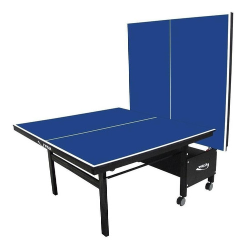 Mesa De Ping Pong Klopf 1084 Fabricada Em Mdf Cor Azul