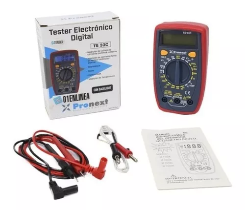 Multimetro Tester Digital Ts C Pronext Ts En Venta En Bariloche R O