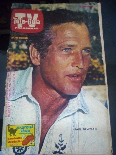 Paul Newman Revista Tele-guía Osito Bimbo, Valentin Trujillo