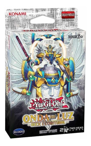 Deck Estrutural Inicial Yu Gi Oh Onda De Luz Konami