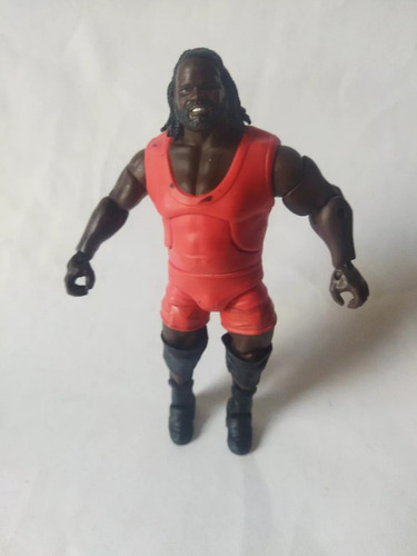 Wwe Luchador Mark Henry Rojo Mattel 2010 (Usado)