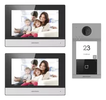 Comprar Kit Portero Visor Hikvision Ip Wifi 2 Pantallas 1080p Camara