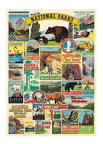 Cavallini & Co. Parque Nacional Collage Decorativos