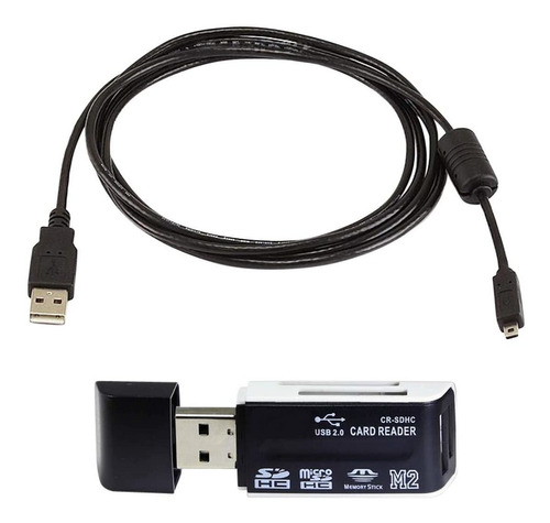 Cable Usb Para Nikon D750 Camara Reflex Digital  Y Usb Co