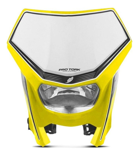 Farol Universal Moto Trilha Cross Off Road S/ Lâmpada Oferta