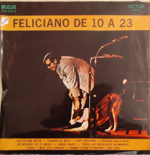 Vinilo De Jose Feliciano De 10 A 23  (xx217