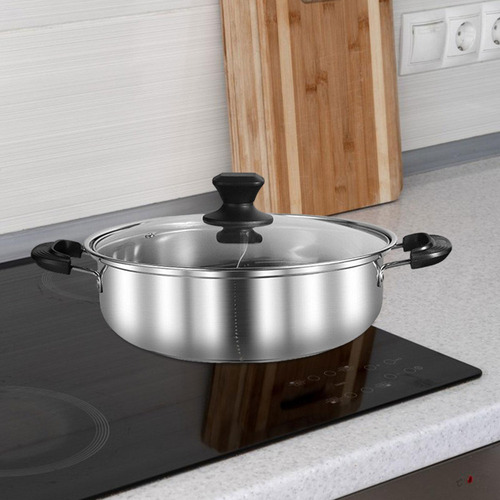 Olla Caliente For Divisor, Olla De Sopa De Dos For Asas 28cm