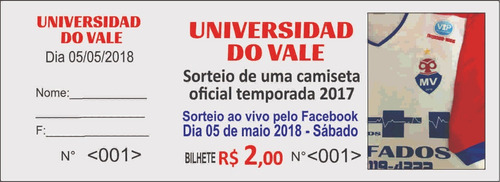2 Mil Rifas Ação Entre Amigos Impressão Numerado Colorido