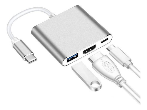 Adaptador Usb C A Hdmi Para Macbook Pro/air Thunderbolt 3