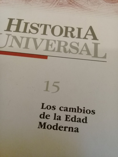 Historia Universal Los Cambios De La Edad Moderna