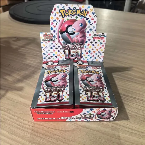 Caixa Japonesa Pokémon 151 Sv2a, Envelopes De Reforço L | MercadoLivre