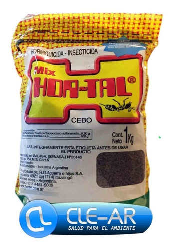 Hor-tal Mix Hortal Cebo Granulado Mata Hormigas 1kg