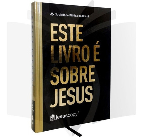 Biblia Este Livro É Sobre Jesus - Naa Letra Grande