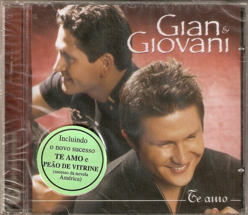 Cd Gian E Giovani - Te Amo 