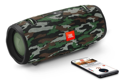 Caixa De Som Portátil Jbl Xtreme 2 Camuflada Original C/ Nf