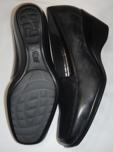 Zapato Dama Marca Flexi Color Negro Modelo 15901 Talla 23.5