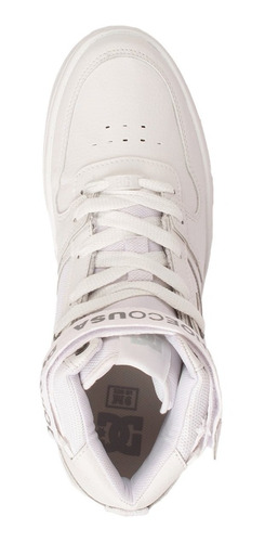 Imagen 4 de 6 de Botitas Dc Shoes Modelo Pensford Ss Blanco Gris Exclusiva