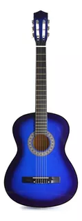 Guitarra acústica Femmto CG001 CG001 para diestros azul madera dura laca