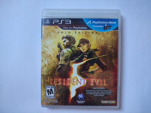 Resident Evil 5 Gold Edition Original Para Ps3 Fisico
