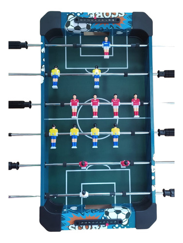 Futbolito Metegol Para Niños Juego Mesa Mdf Futbol