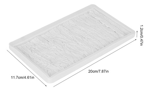 Molde De Silicona Para Tartas Con Forma De Corteza De Árbol
