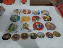 Comprar 7 Tazos Silver Sandy Y 12 Tazos De Peluche De Los Simpsons. 