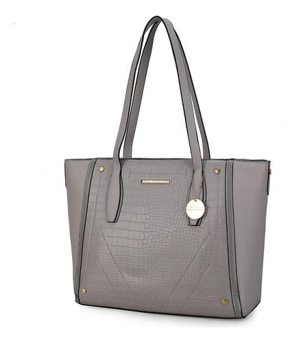Mkf Collection Tote Bag Para Mujer - Bolso Tote De Cuero Veg