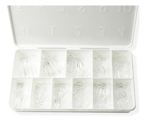 Bellavena Puntas De Uñas Transparentes, Puntas De Uñas Media