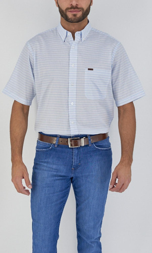 Camisa Lee Hombre Manga Corta R42