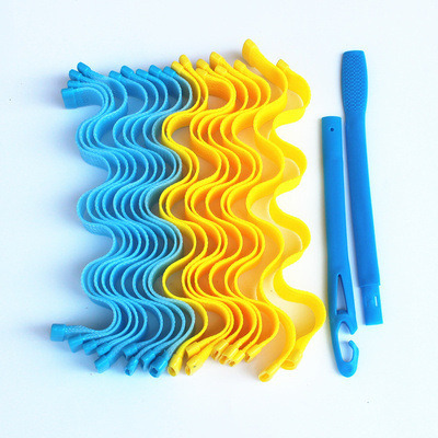 Kit De Peinado For Rizos En Espiral, Rollo De Plástico Para