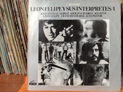 Leon Felipe Y Sus Interpretes/1 + Insert. Lp  1983 Nm A Vg+