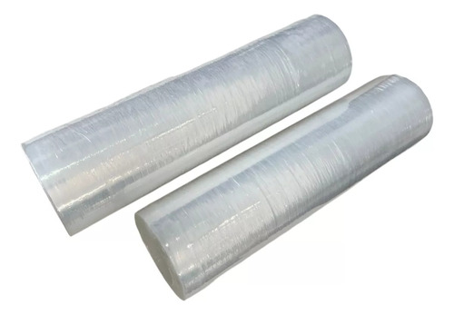 Film Stretch Virgen Cristal 50cm 4kg Coreless Sin Buje Cono Transparente