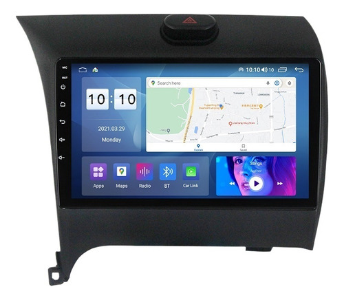 Estéreo 4+64g Para Kia Cerato 2013-2017 Cámara Gps Carplay