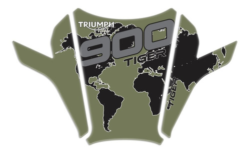 Adesivo Protetor Para Tanque Triumph Tiger 900 2020 3 M