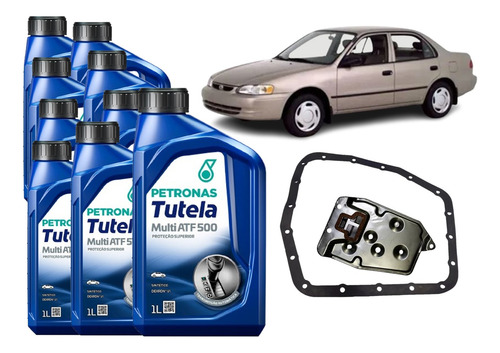Kit Filtro E 9 Óleo Câmbio Automático Corolla 1.8 Até 2002