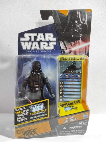 Star Wars Darth Vader Saga Legends 2010 (Usado)