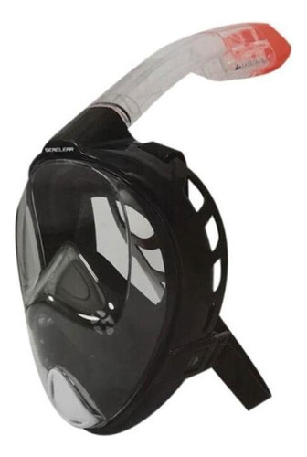 Mascara Snorkel Fullface Sea Negra L-xl